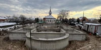 Șatierul bisericii din Păulești FOTO Parohia Ortodoxă Română Păulești