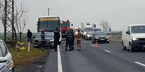 accident cu autocar dn1 foto diana frîncu