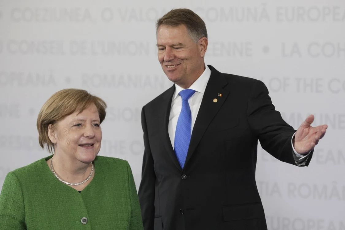 Summit Sibiu - Angela Merkel - Klaus Iohannis / FOTO Inquam Photos / Octav Ganea