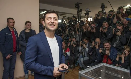 Volodimir Zelenski, noul preşedinte al Ucrainei jpeg