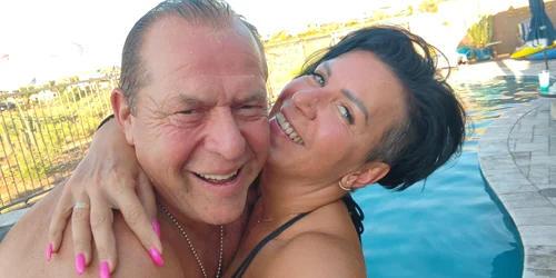 Helmut Duckadam și soția lui, Alexandra, în vacanța de astă vară din America