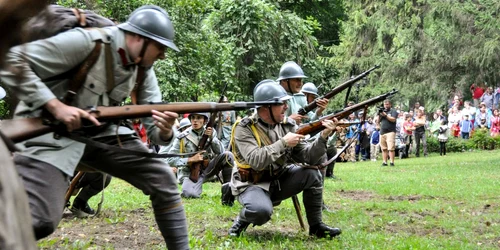 reconstituire batalii istorice foto primaria sinaia