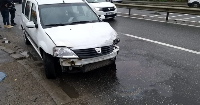 Accidentul a fost provocat de Tudor Pendiuc. Foto ISU Argeş