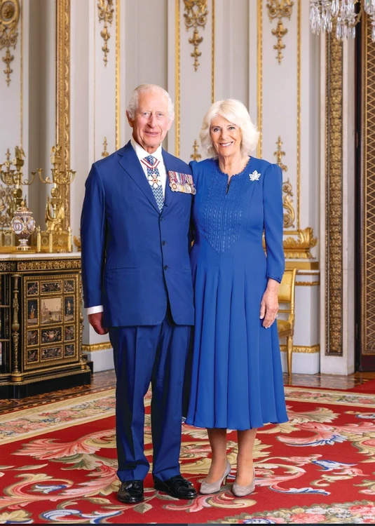 Charles și Camilla noi portrete Canada PNG