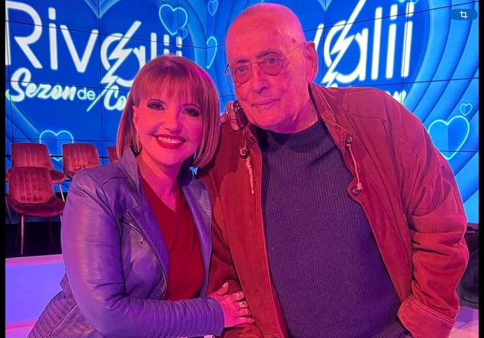 Marina Almășan alături de regretatul Horia Moculescu / FOTO: Facebook