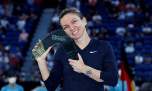 simona halep trofeu melbourne summer set 1 jpg
