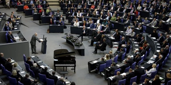 Gemania parlament Bundestag FOTO AP