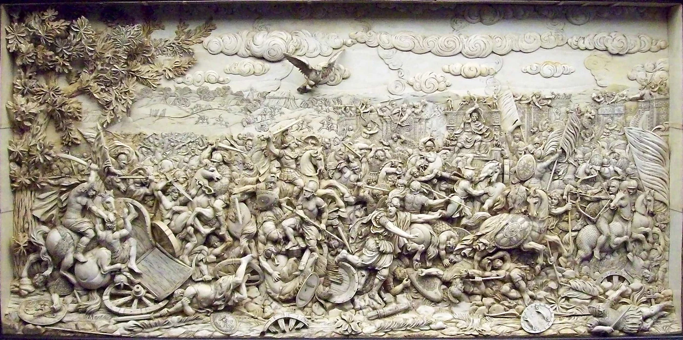 Alexandru Macedon în bătălia de la Gaugamela FOTO wikipedia