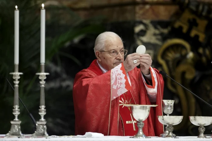 Cardinalul Sodano a fost numărul doi la Vatican timp de 15 ani Foto epa efe