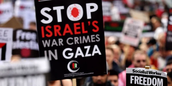 Miting pro Palestina la Londra. FOTO EPA-EFE