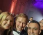 Nadia Comăneci, Bart Conner și Marian Drăgulescu. FOTO: Facebook
