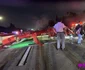 Un elicopter medical s-a prăbușit pe autostradă FOTO: X