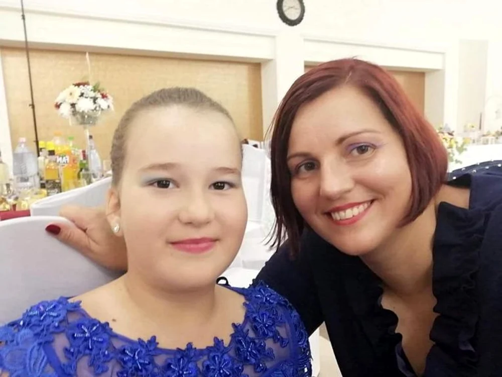 Andreea Maria Șomoi, alături de mama ei, Ana Maria, în urmă cu doi ani (FOTO: Facebook)