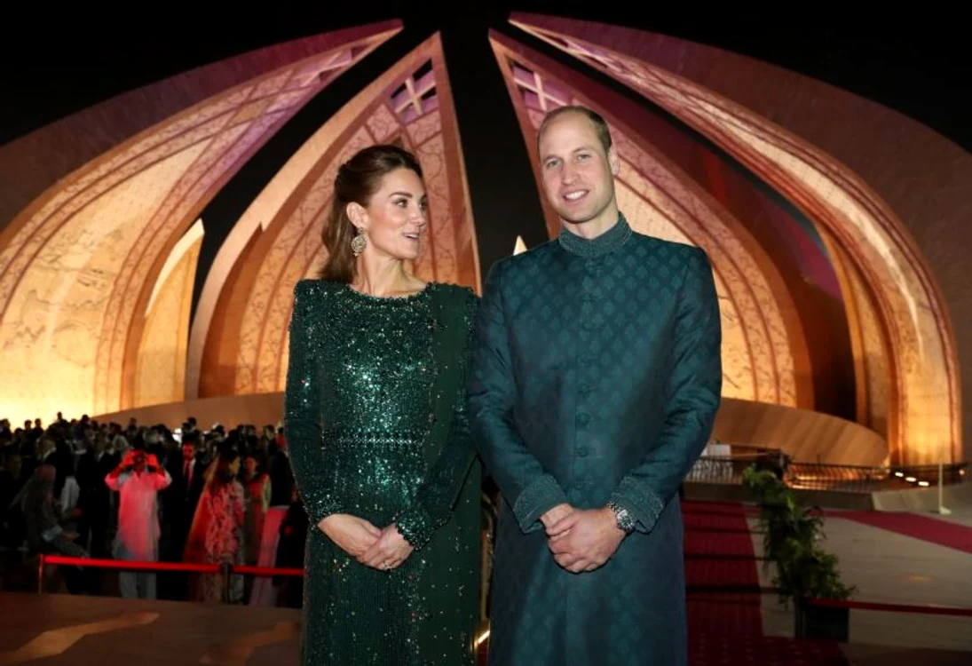 Ducesa a purtat anterior rochia, în timpul turneului său din Pakistan din 2019 Foto: EPA-EFE