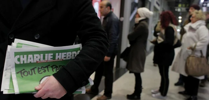 Ultimul număr din Charlie Hebdo s-a vândut în milioane de exemplare      FOTO: AP