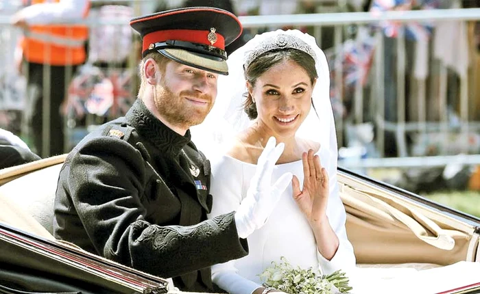 
    Prinţul Harry şi Meghan Markle s-au căsătorit la 19 mai 2018Foto: Guliver/Gettyimages  