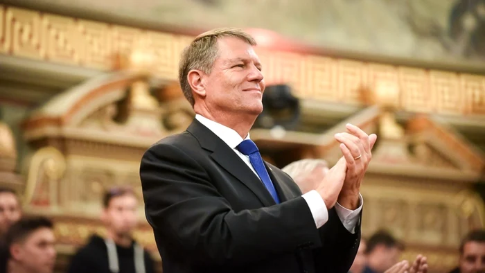 Klaus Iohannis Foto arhivă