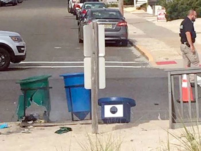 Explozia din tomberon viza sute de oameni în New Jersey