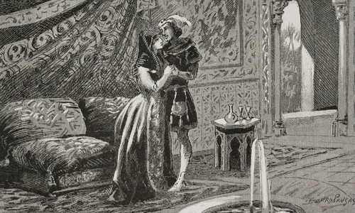 Alfonso al XI lea și amanta lui, Eleanor de Guzmán, profimedia 0855345879 jpg