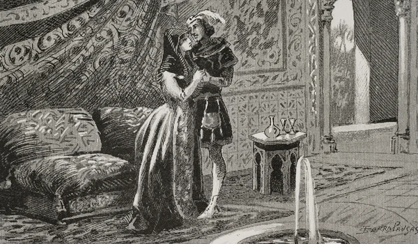 Alfonso al XI lea și amanta lui, Eleanor de Guzmán, profimedia 0855345879 jpg