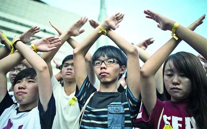 Liderul de doar 17 ani al protestelor din Hong Kong