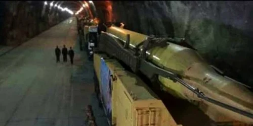 Baza secretă de rachete în Iran FOTO Twitter