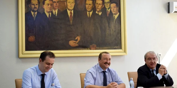 Conducerea TU Iaşi FOTO TU Iaşi