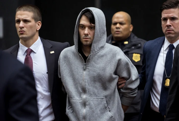 Martin Shkreli a fost arestat de FBI joi după-amiază FOTO AP
