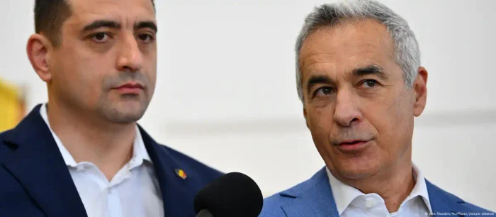 Călin Georgescu alături de George Simion, la vot în Mogoșoaia, pe 4 mai