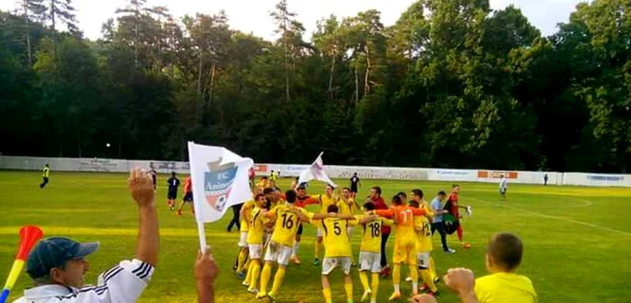 FC Aninoasa a promovat în liga a III-a