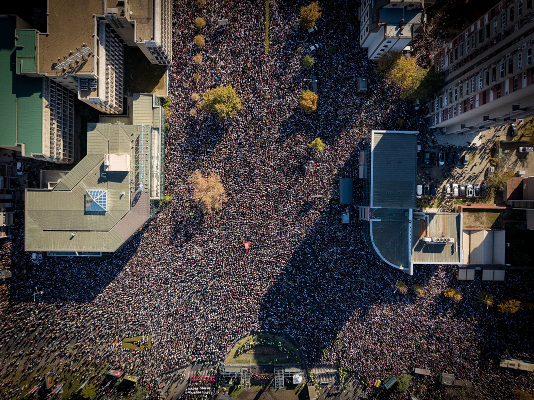 Participanții au păstrat 16 minute de reculegere. FOTO: X/@javniskupovi