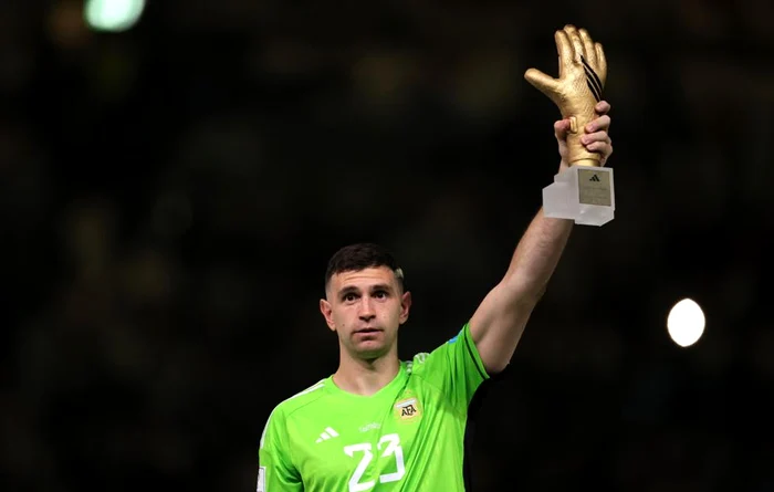 Portarul argentinian Emiliano Martinez. Foto: EPA-EFE