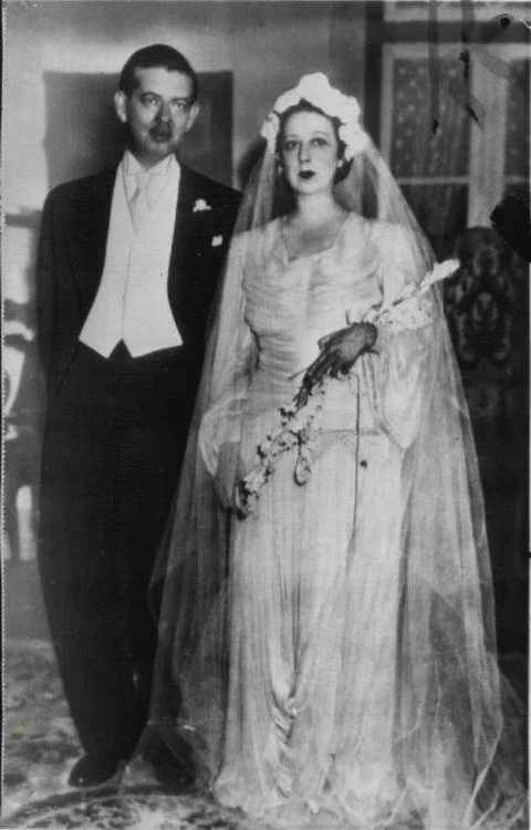 4 regele carol al ii lea si elena lupescu la casatoria lor rio de janeiro 1947 jpg jpeg