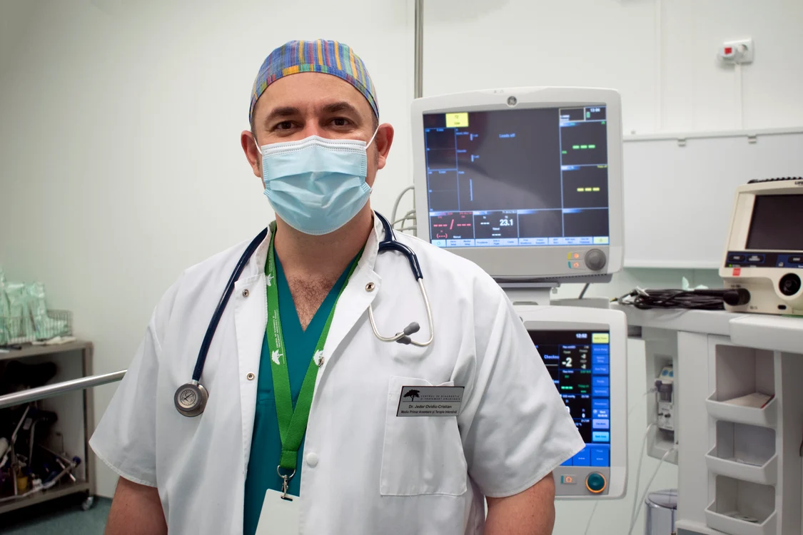 
    Dr. Ovidiu Cristian Jeder, medic primar ATI   