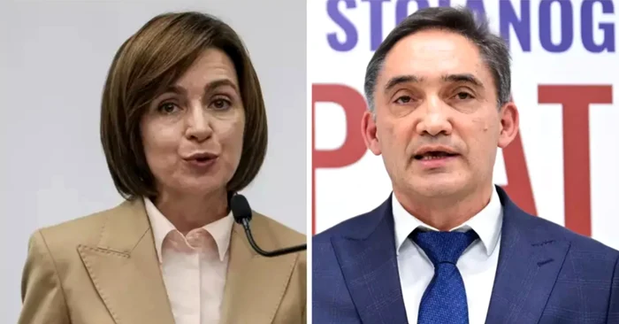 Maia Sandu poate să-l învingă pe Stoianoglo cu ajutorul diasporei. FOTO: Colaj Adevărul