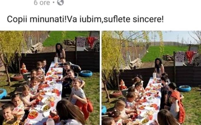 Fotografiile au fost postate pe Facebook de soţii Măldăreanu. care nu au bănuit ce efect vor avea FOTo: Facebook/Ionuţ Comănescu