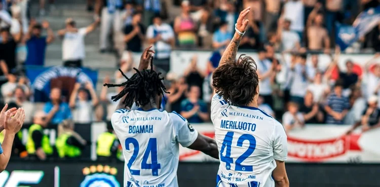 Finlandezii au sărbătorit un succes incredibil. Foto Facebook HJK Helsinki
