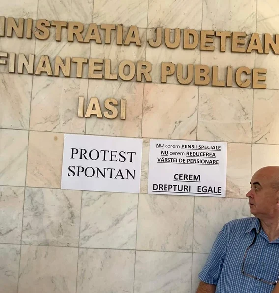 Noi proteste ale angajaţilor din finanţe au loc în mai multe oraşe din ţară, Foto: BNS