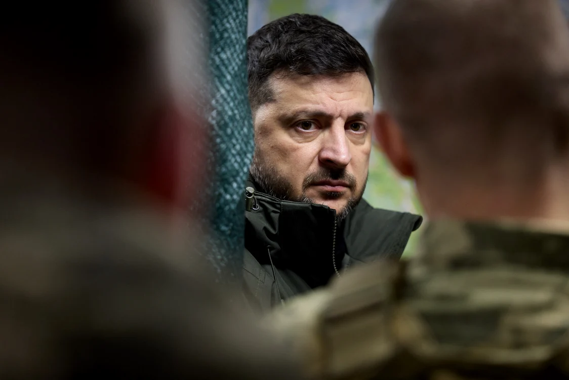 Volodimir Zelenski a denunțat atacul desfășurat de Rusia asupra Kievului FOTO Profimedia