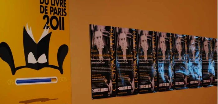 Afişe de la Salonul de Carte din 2011, de la Paris FOTO ICR Paris