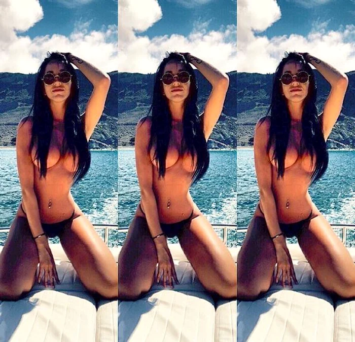 Aurah Ruiz, sexy la plajă 