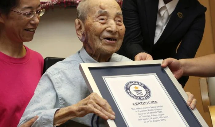 
    Bărbatul ar fi împlinit 113 în martieFoto: AP  