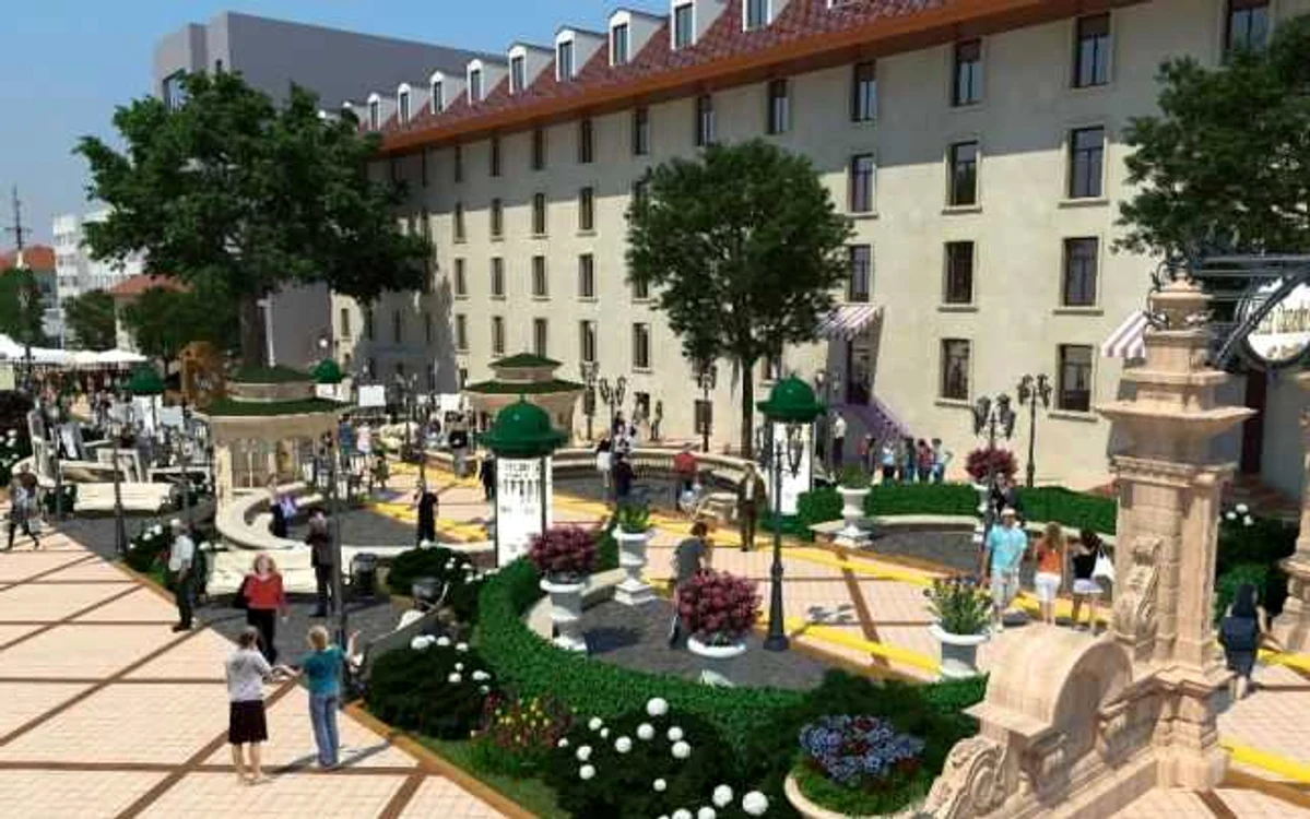Aşa ar trebui să arate strada Diordiţă după renovare FOTO: Primăria Chişinău