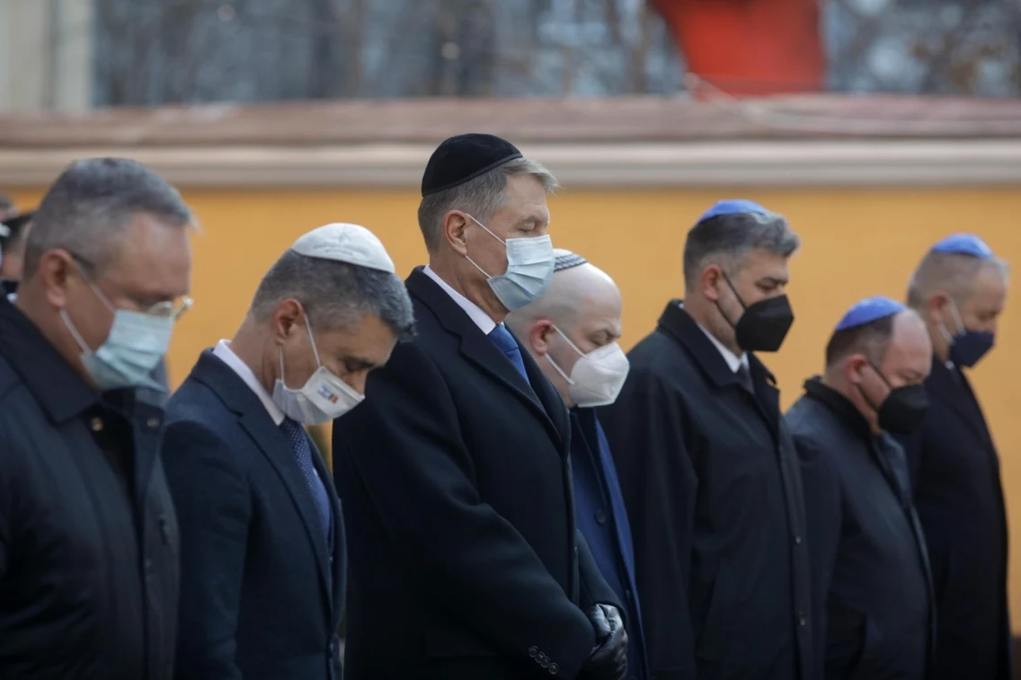 Comemorare victime Holocaust - 25 ian 2022 / FOTO Inquam Photos / George Călin