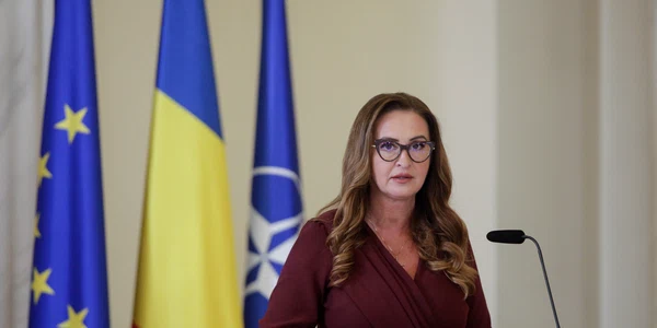Ceremonie juramant Simona Bucura Oprescu ministrul Muncii și Solidarității Sociale și Natalia Intotero ministrul Familiei Tineretului și Egalității de Șanse la Palatul Cotroceni 19 iulie 2023 FOTO  ( (7) jpg