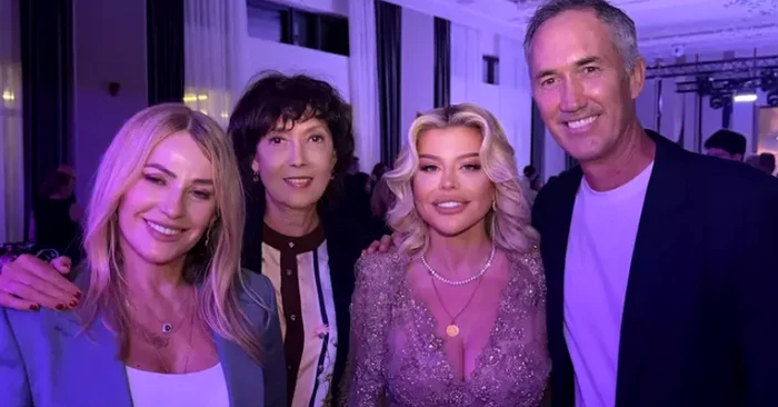 Loredana Groza, alături de Nadia Comăneci, Virginia Ruzici și Darren Cahill Foto/Facebook