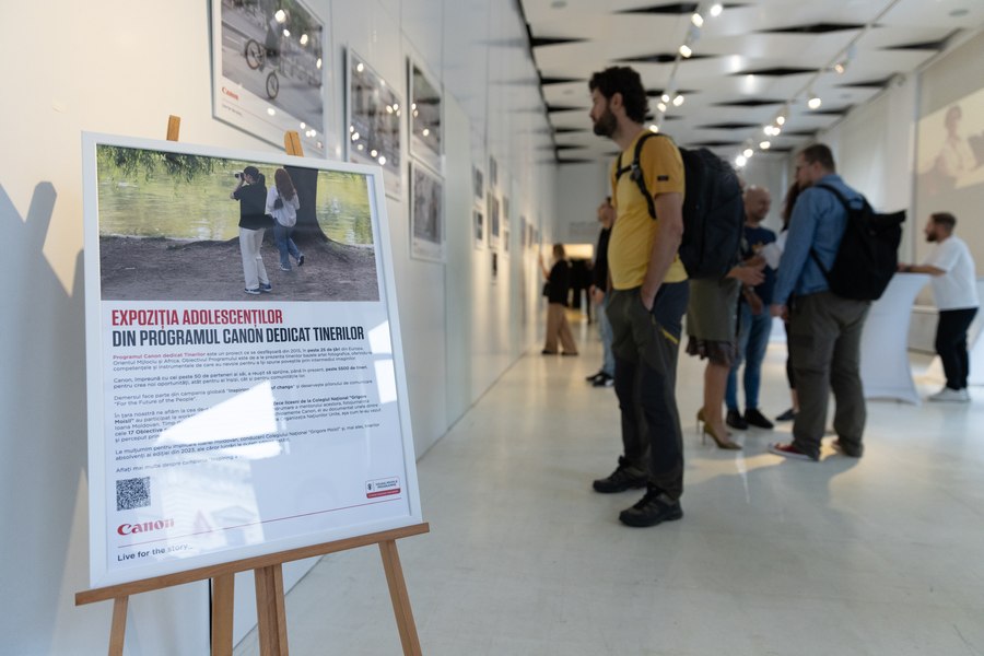 Canon România susține viitorul artei fotografice prin Programul Canon pentru Tineri