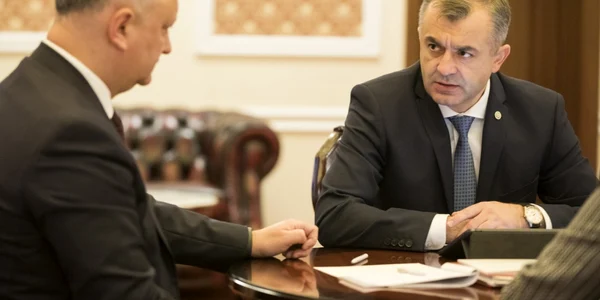 Ion Chicu si Igor Dodon