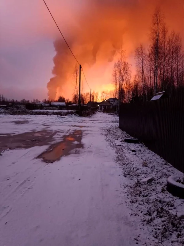 Explozii la o termocentrală din regiunea Moscovei FOTO: X /@nexta_tv