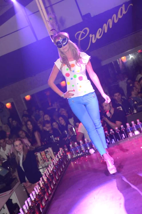 Marina Dina pe podium